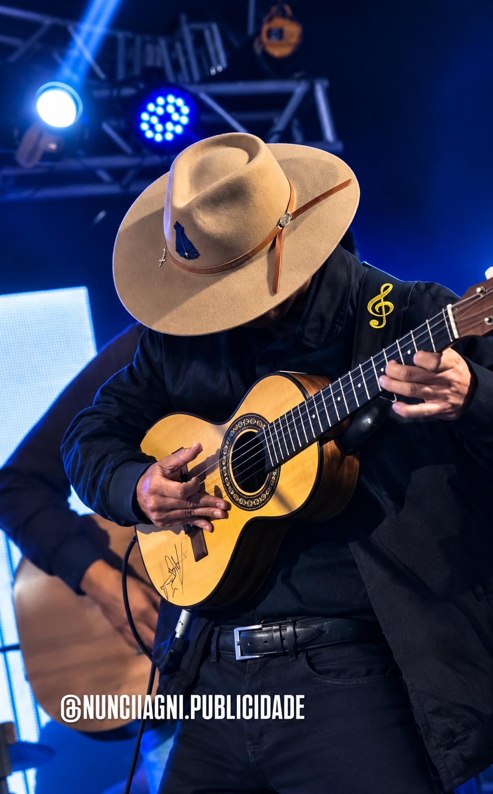 Miguel Violeiro em apresentação